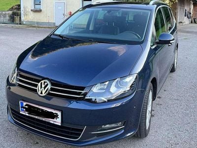 Blau Gebraucht 2015 VW Sharan Highline Van / Kleinbus | € 16.500 (Guter Preis)
