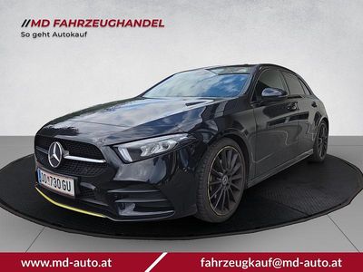 Schwarz Gebraucht 2018 Mercedes A200 AMG line Limousine | € 27.497