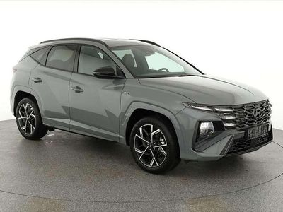 gebraucht Hyundai Tucson N Line Mild-Hybrid 2WD 1.6 T-GDI DCT N-LINE, Facelift, Navi, 19-Zoll, Teilleder