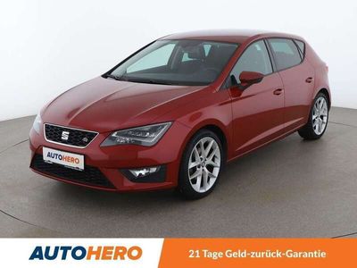 gebraucht Seat Leon 2.0 TDI FR *NAVI*LED*SZH*TEMPO*