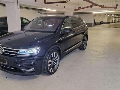 Schwarz Gebraucht 2018 VW Tiguan Allspace Highline SUV | € 32.900 (Etwas zu teuer)
