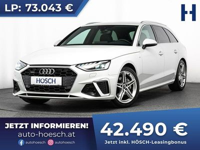 Weiss Gebraucht 2024 Audi A4 S-Line Kombi | € 43.990 (Teuer)