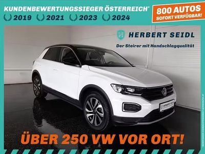 gebraucht VW T-Roc ACTIVE 4x4 2,0 TDI DSG LED MIT FERNLICHTASSIST / NAVI / ACC / VERKEHRSZEICHEN & SPURHALTEASSIST PLUS