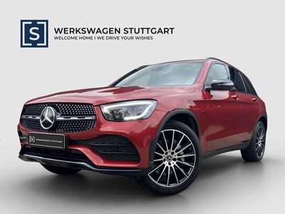 Rot Gebraucht 2021 Mercedes GLC300e AMG | € 45.533 (Fairer Preis)