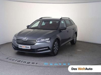 Gebraucht Skoda Superb Ambition 150 PS (110 kW) 2022 Dunkelgrau  metallic Kombi