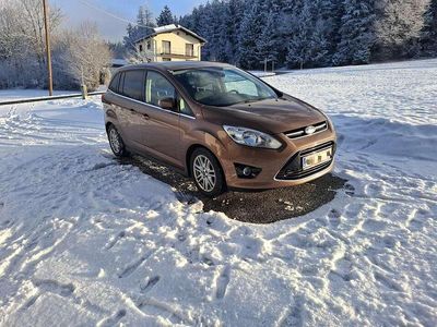 Gebraucht Ford Grand C-Max Titanium 95 PS (69 kW) 2014 Braun Van / Kleinbus