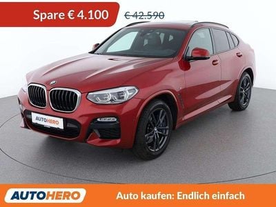 Gebraucht BMW X4 M Sport 265 PS (194 kW) 2019 Rot SUV