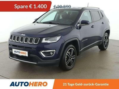 Blau Gebraucht 2019 Jeep Compass Limited SUV | € 19.490 (Fairer Preis)