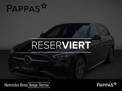 Schwarz Gebraucht 2024 Mercedes C300e AMG Line Premium Plus Kombi | € 59.900 (Teuer)