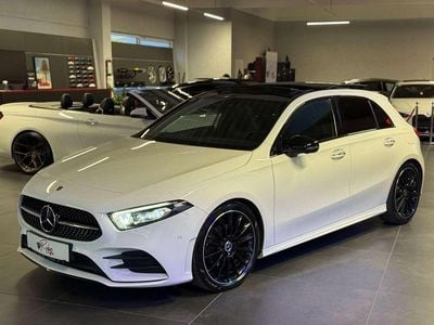 Weiß Gebraucht 2018 Mercedes A200 AMG line Limousine | € 24.990 (Etwas zu teuer)