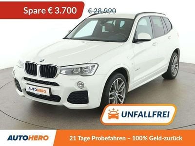 Weiß Gebraucht 2017 BMW X3 Sport Line SUV | € 25.290 (Fairer Preis)