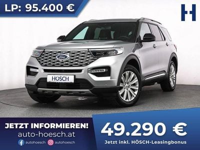 Silber Gebraucht 2023 Ford Explorer Platinum SUV | € 51.790 (Teuer)