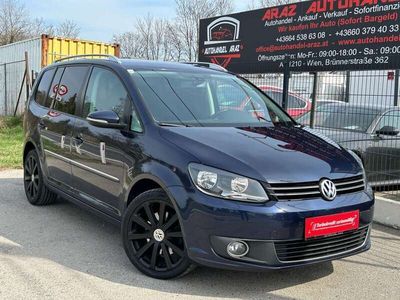 gebraucht VW Touran Highline BMT *7-Sitze*Tempomat*Navi*Selbstparkas.*