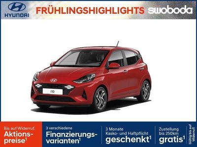 Gebraucht Hyundai i10 GO! 79 PS (58 kW) 2024 Dragon red  rot Kleinwagen
