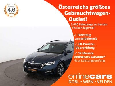 Blau Gebraucht 2022 Skoda Octavia Ambition Kombi | € 20.890 (Superpreis)