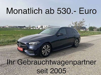 gebraucht Mercedes C200 d T Aut. *** AMG-Line*** Werksgarantie ***