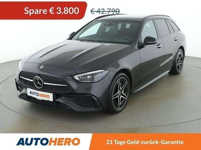 Grau Gebraucht 2023 Mercedes C300e AMG line Kombi | € 38.990 (Fairer Preis)