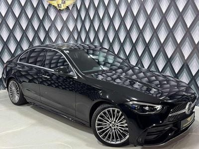 Schwarz Gebraucht 2022 Mercedes C220 AMG line Limousine | € 44.999 (Etwas zu teuer)