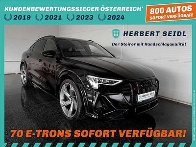 Schwarz Gebraucht 2022 Audi e-tron S-Line SUV | € 50.880 (Guter Preis)