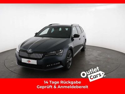 Gebraucht Skoda Superb SportLine 156 PS (114 kW) 2021 Grau Kombi
