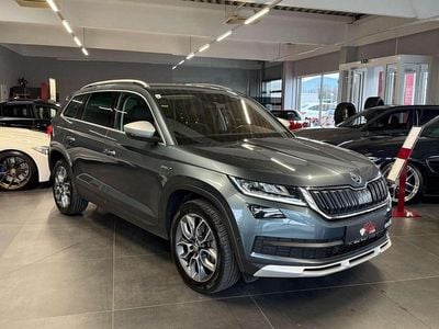 Silber Gebraucht 2018 Skoda Kodiaq Scout 4x4 SUV | € 26.990 (Teuer)