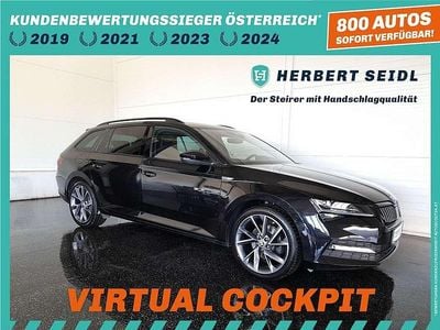 Schwarz Gebraucht 2022 Skoda Superb SportLine Kombi | € 28.880 (Etwas zu teuer)