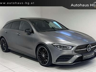Grau Gebraucht 2019 Mercedes CLA250 Shooting Brake AMG line Kombi | € 35.800 (Fairer Preis)