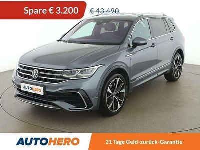 Grau Gebraucht 2022 VW Tiguan Allspace R-line SUV | € 40.290 (Fairer Preis)