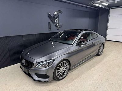 gebraucht Mercedes C220 C220d AMG-LINE`C43 LOOK`LEDER`PANO`NAVI`AMBIENTE