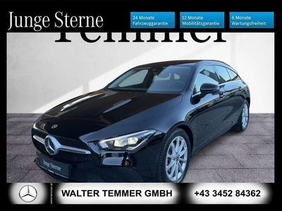 gebraucht Mercedes CLA180 Shooting Brake d MBUX Navi RKam PTS Shz