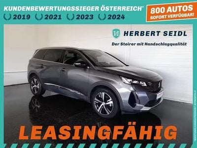 Grau Gebraucht 2021 Peugeot 5008 GT-line SUV | € 24.880 (Etwas zu teuer)