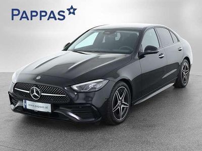 Obsidianschwarz metallic Gebraucht 2023 Mercedes C200 Night Limousine | € 47.900 (Teuer)