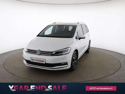 Weiss normal Gebraucht 2022 VW Touran Highline Van / Kleinbus | € 29.800 (Etwas zu teuer)