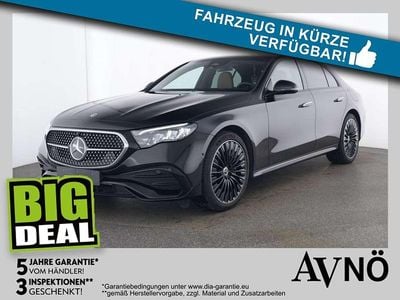 Schwarz Gebraucht 2024 Mercedes E300 AMG line Limousine | € 56.880 (Fairer Preis)