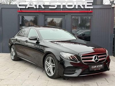 Schwarz Gebraucht 2017 Mercedes E220 AMG line Limousine | € 36.890 (Fairer Preis)