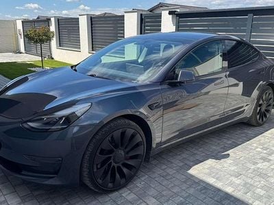 Grau Gebraucht 2021 Tesla Model 3 Performance Limousine | € 30.000 (Fairer Preis)