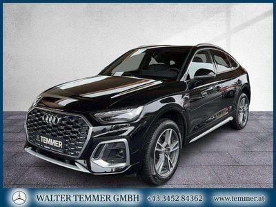 Schwarz Gebraucht 2024 Audi Q5 Sportback S-Line SUV | € 53.750 (Superpreis)