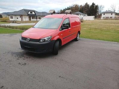 Gebraucht VW Caddy Maxi 102 PS (75 kW) 2012 Rot Van / Kleinbus