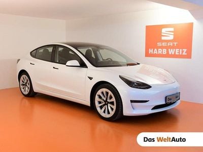 Gebraucht Tesla Model 3 Long Range AWD 350 kW (476 PS) 2023 Weiss  metallicperleffekt Limousine