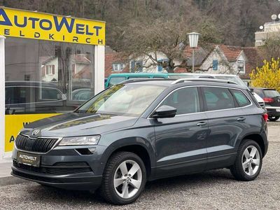 gebraucht Skoda Karoq Style 150PS AUTOMATIK *ERSTBESITZ *NAVI *AHK *RFK