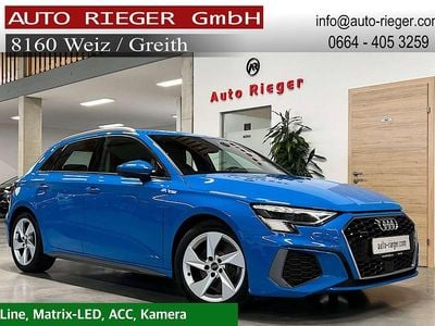 Gebraucht Audi A3 S-Line 200 PS (147 kW) 2022 Blau Limousine