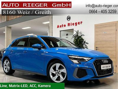 Blau Gebraucht 2022 Audi A3 S-Line Limousine | € 34.890 (Teuer)