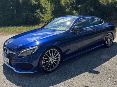 Blau Gebraucht 2016 Mercedes C220 Coupé | € 22.700