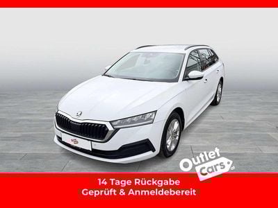 Weiss metallic Gebraucht 2022 Skoda Octavia Ambition Kombi | € 19.850 (Guter Preis)
