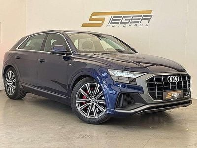 Blau Gebraucht 2021 Audi Q8 S-Line SUV | € 66.990 (Guter Preis)