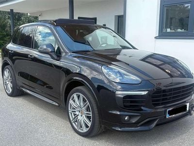 Schwarz Gebraucht 2018 Porsche Cayenne Platinum Edition SUV | € 49.000 (Teuer)