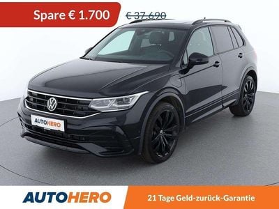 Schwarz Gebraucht 2021 VW Tiguan R-line SUV | € 35.990 (Teuer)