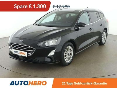 Schwarz Gebraucht 2020 Ford Focus Titanium Kombi | € 16.690 (Fairer Preis)