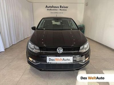 Gebraucht VW Polo LOUNGE 90 PS (66 kW) 2015 Schwarz  metallicperleffektno Limousine