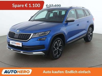 Gebraucht Skoda Kodiaq Scout 4x4 200 PS (147 kW) 2021 Blau SUV
